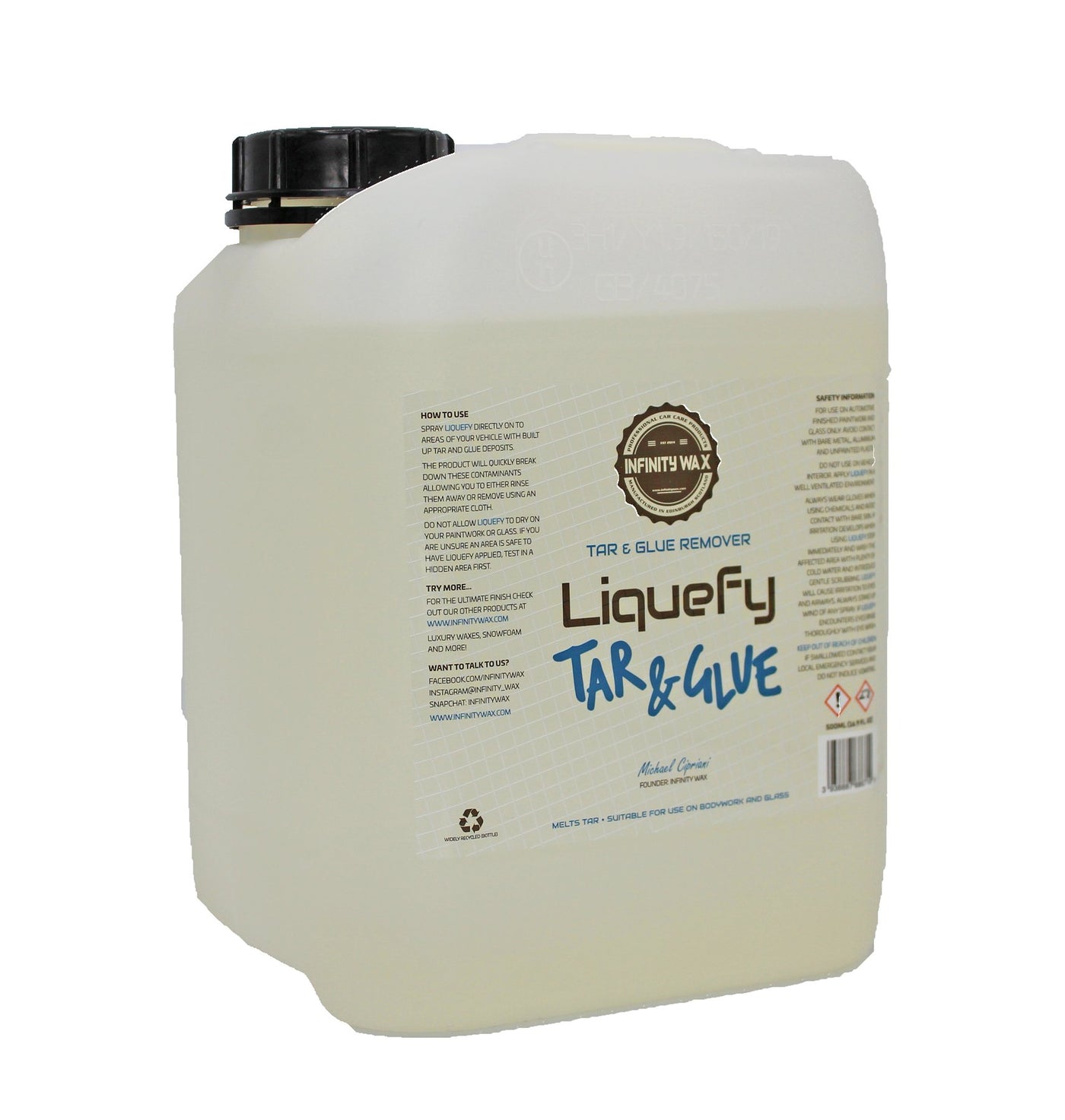 Liquefy Tar & glue Remover - 5L